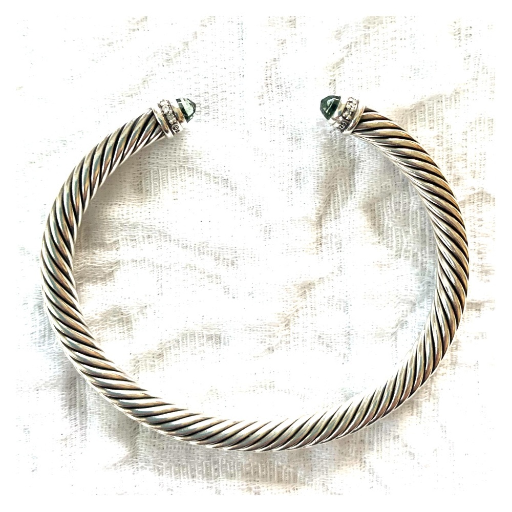 Cable Classic Collection® Bracelet with Prasiolite